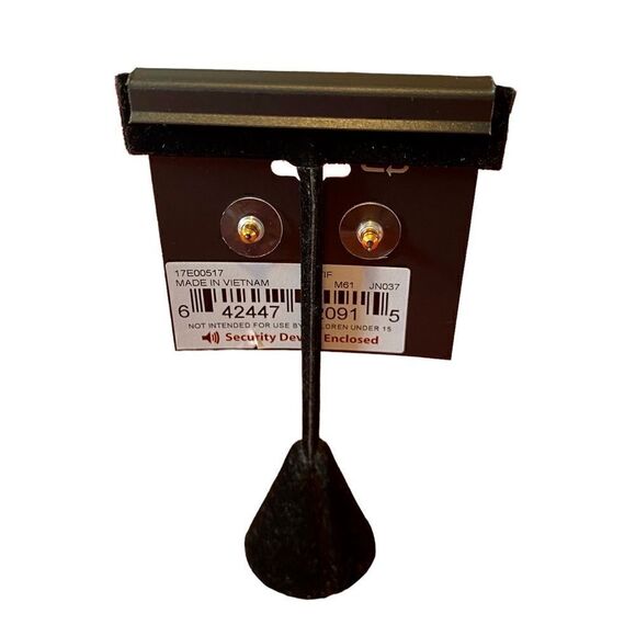 Napier Small Rainbow Post Earrings - Picture 5 of 6